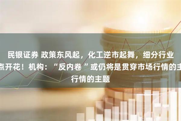 民银证券 政策东风起，化工逆市起舞，细分行业多点开花！机构：“反内卷 ”或仍将是贯穿市场行情的主题