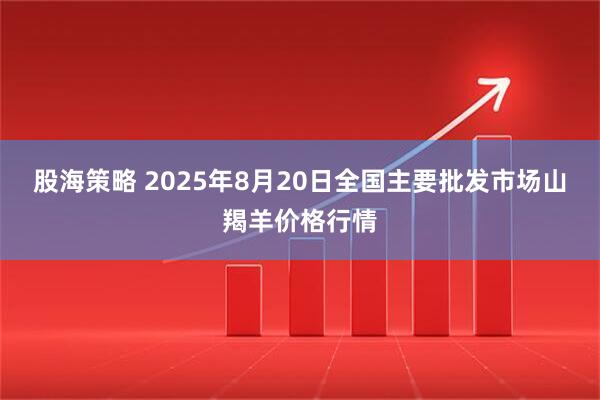 股海策略 2025年8月20日全国主要批发市场山羯羊价格行情