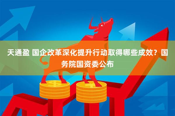 天通盈 国企改革深化提升行动取得哪些成效？国务院国资委公布
